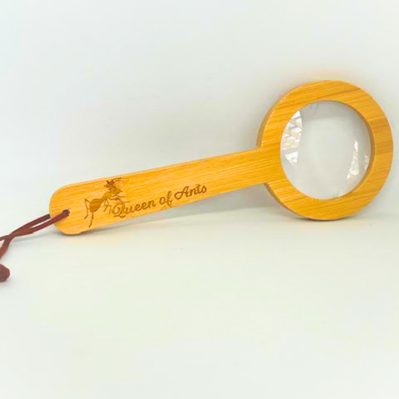 ECO FRIENDLY WOODEN MAGNIFYING GLASS